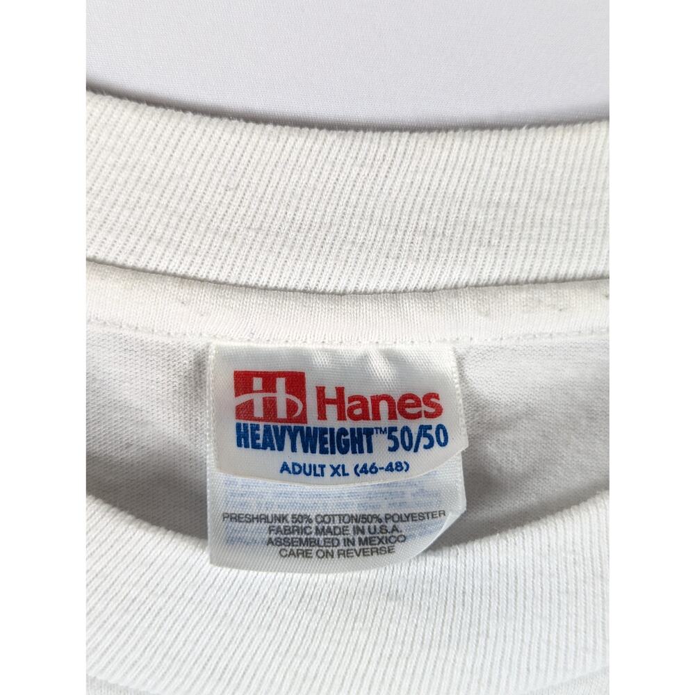 Vintage McDonalds Olympics T Shirt Hanes 50/50 USA Ronald McDonald XL 90s Retro - Picture 4 of 5